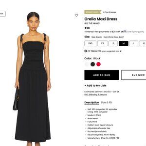 Revolve Orelia Maxi Dress